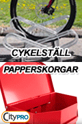 Cykelställ & Papperskorgar från citypro