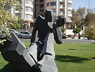 Mans staty i Teheran
