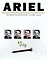 Omslag Ariel med text: 4 x Stig och fyra bilder på Stig Dagerman