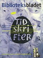 Omslag Biblioteksbladet i blått och med texten Tema Tidskrifter