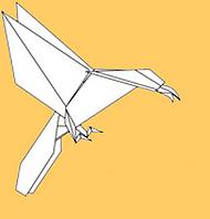 origamifågel