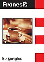 Omslag Fronesis nr 24 på temat borgerlighet: kaffekopp