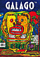 Omslag Galago #95 med arg gul figur