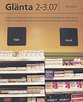 apotekshyllor med skyltar ovanför: "värk" och "knark"