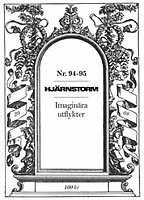 Omslag Hjärnstorm nr 92-93 med blad på