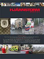 Omslag Hjärnstorm nr 90 med små bilder, bland annat på skyltdockor och en toalett