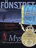 Fönstrets Mystik-nummer, med medalj på