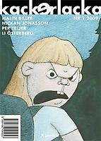 Omslag Kackerlacka nr 1/09: arg tjej med ryggsäck