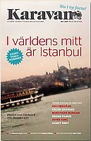 Omslag Karavan nr 1/09: vatten, stad, text: I världens mitt är Istanbul