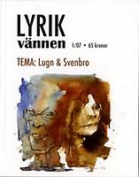 Omslag Lyrikvännen nr 1/07 med målning av Lugn och Svenbro