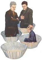 gubbar i muffinsformar