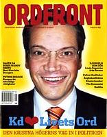 Omslag Ordfront Magasin med Ulf Ekman