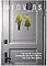 omslag Provins - kvinno- och manssymbol på dörr