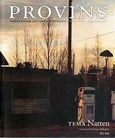 Omslag Provins nr 1/07: bensinpump i ljus norrländsk natt