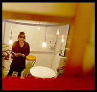 läsande Textivalbesökare